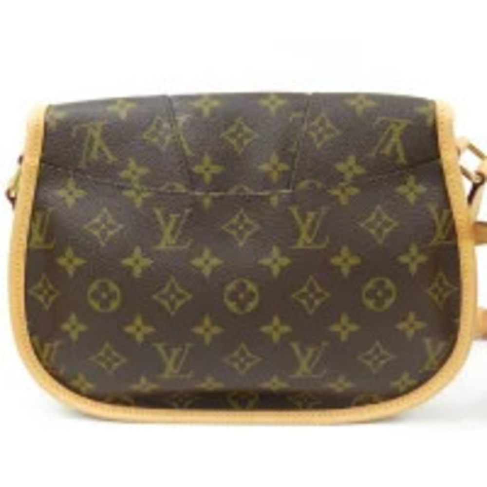 Louis Vuitton Menilmontant Monogram brown bag Crossbody shoulder leather Brown